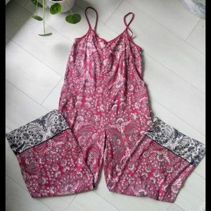 Angie Wide Leg Jumpsuit with Pockets